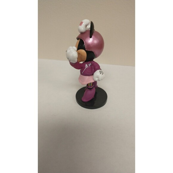 Disney Minnie Mouse Figurine  Race Car Driver PVC Figure - Picture 2 of 4